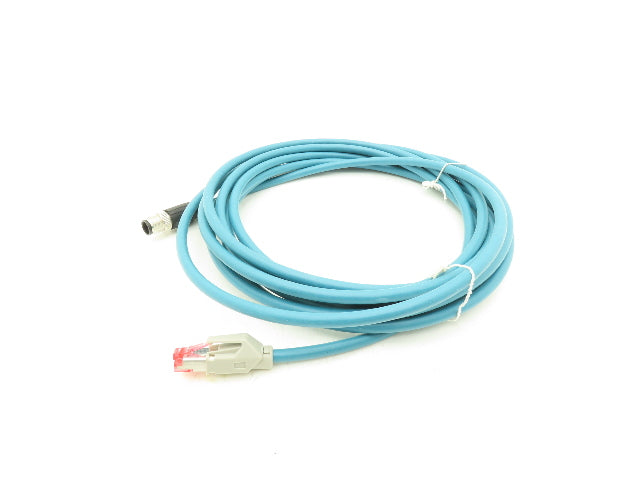 SMC EX9-AC050EN-PSRJ Serial Interface Connector Cable 4-pin M12 - Ethernet EX300