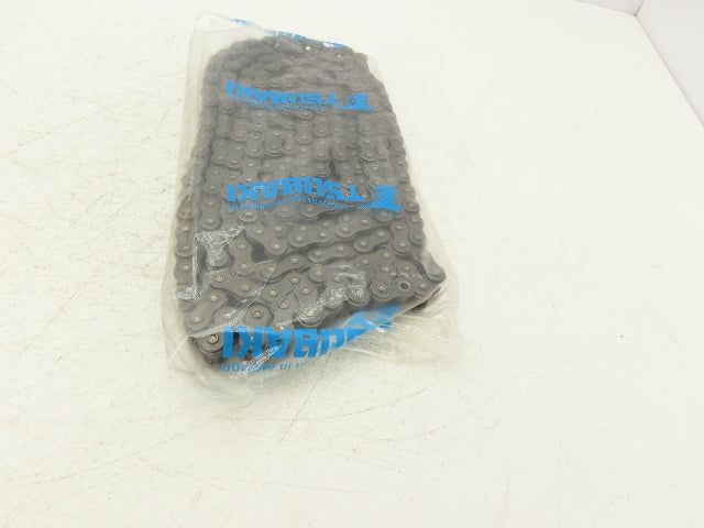 Tsubaki RS08B-1-RP-U Riveted Roller Chain Single Strand 12.7mm Pitch 10' Length