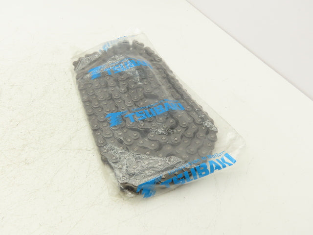 Tsubaki RS08B-1-RP-U Riveted Roller Chain Single Strand 12.7mm Pitch 10' Length