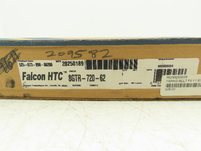 Good Year 8GTR-720-62 Falcon HTC Timing Belt 8mm Pitch 90 Teeth 62mm Width 8M