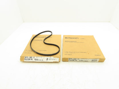Continental 8GTR-1000-12 Falcon Timing Belt 8mm Pitch 125 Teeth 36mm W Lot of 2