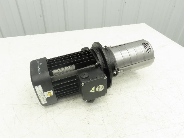 Grundfos MTH2-6/6 A-W-A-AQQV Immersion Coolant Pump 13gpm .75kw 230V 3PH