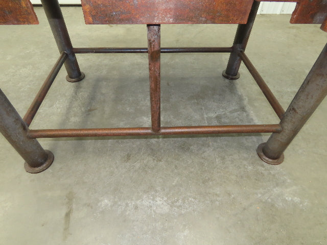 3-1/2" Steel Top Machine Base Welding Table Work Bench 48x30" Top 31.5" H