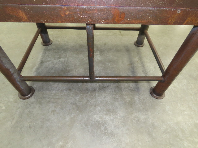 3-1/2" Steel Top Machine Base Welding Table Work Bench 48x30" Top 31.5" H