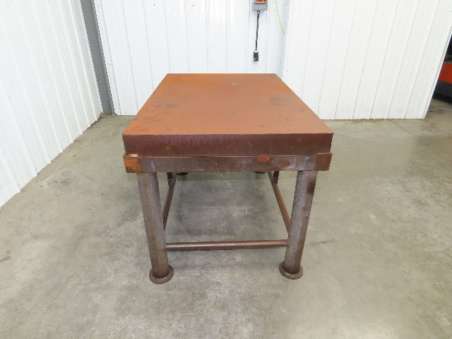 3-1/2" Steel Top Machine Base Welding Table Work Bench 48x30" Top 31.5" H