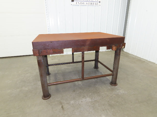 3-1/2" Steel Top Machine Base Welding Table Work Bench 48x30" Top 31.5" H