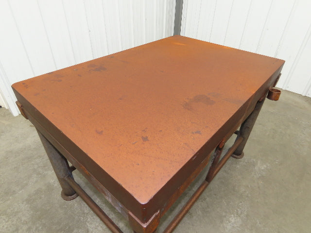 3-1/2" Steel Top Machine Base Welding Table Work Bench 48x30" Top 31.5" H
