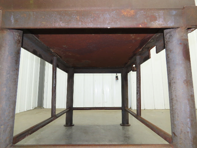 3-1/2" Steel Top Machine Base Welding Table Work Bench 48x30" Top 31.5" H
