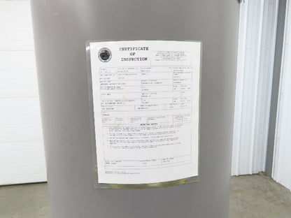 Manchester 120 Gallon Vertical Air Compressor Receiver Accumulator Tank 200 PSI 2017