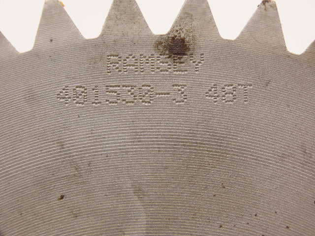 Ramsey 401530-3 Drive Gear Silent Chain 7-5/8" OD 2-15/16" Bore 48 Tooth