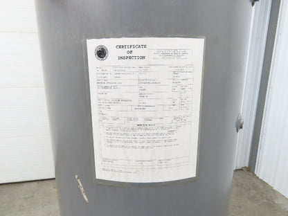Manchester 120 Gallon Vertical Air Tank Compressor Receiver 200 PSI 2016