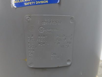 Manchester 120 Gallon Vertical Air Tank Compressor Receiver 200 PSI 2018