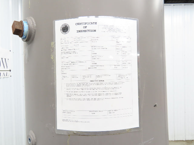 Manchester 120 Gallon Vertical Air Tank Compressor Receiver 200 PSI 2018