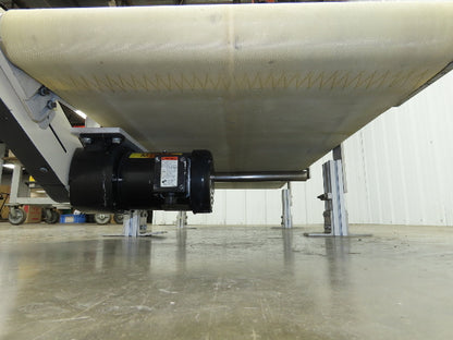 26"x 73"L Slider Bed Conveyor 25"Belt .5Hp 230/460V 3PH 270 FPM Belt Drive 15"H