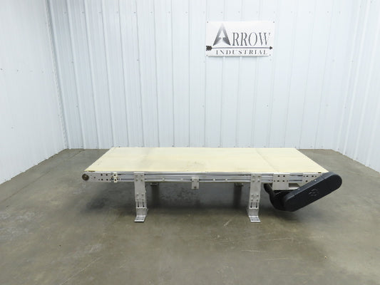 26"x 73"L Slider Bed Conveyor 25"Belt .5Hp 230/460V 3PH 270 FPM Belt Drive 15"H