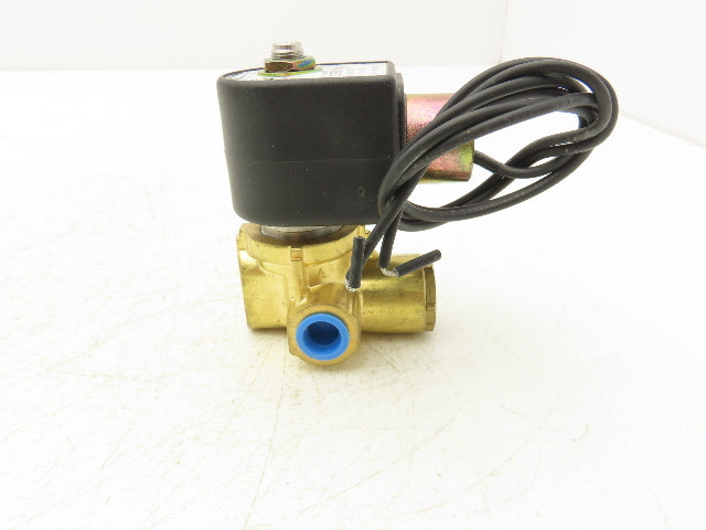 Parker 73222BN2MN00N0C111C2 Solenoid Valve 2 Way N/O 24 VDC 1/4" NPT 300PSI