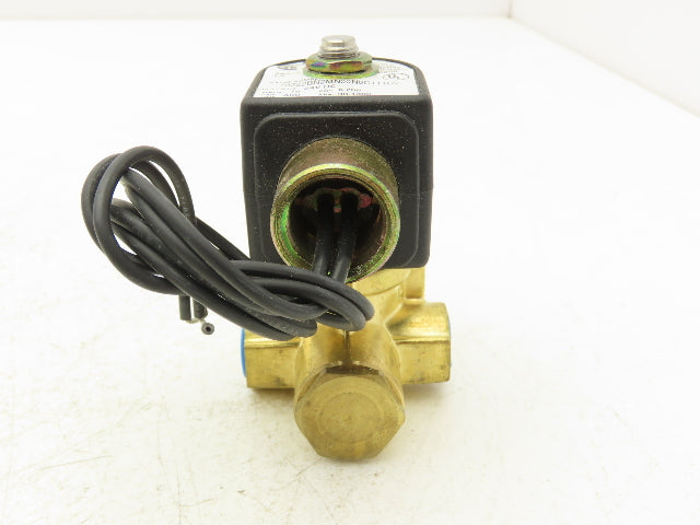 Parker 73222BN2MN00N0C111C2 Solenoid Valve 2 Way N/O 24 VDC 1/4" NPT 300PSI