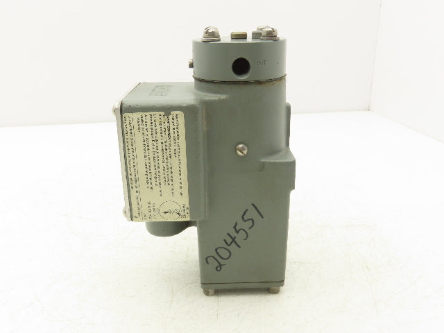 Siemens/Moore 77-16 Pressure Transducer 4-20 mA Input to 3-15 PSIG Output