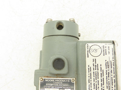 Siemens/Moore 77-16 Pressure Transducer 4-20 mA Input to 3-15 PSIG Output
