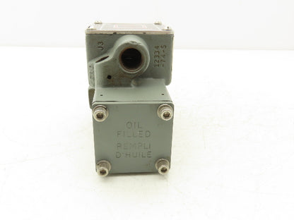 Siemens/Moore 77-16 Pressure Transducer 4-20 mA Input to 3-15 PSIG Output