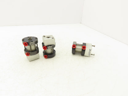 C & C Manufacturing FP00P-X01-AAA00 Pneumatic Cylinder 1-1/8" Stroke Lot of 3