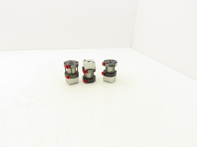 C & C Manufacturing FP00P-X01-AAA00 Pneumatic Cylinder 1-1/8" Stroke Lot of 3
