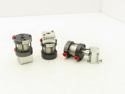 C & C Manufacturing FP00P-X01-AAA00 Pneumatic Cylinder 1-1/8" Stroke Lot of 3