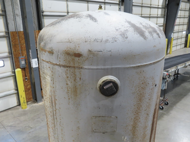 Kargard 400 Gallon Vertical Compressed Air Receiver Tank 125 PSI 36x105" 1984