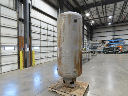 Kargard 400 Gallon Vertical Compressed Air Receiver Tank 125 PSI 36x105" 1984