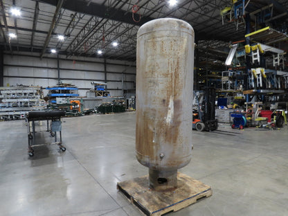 Kargard 400 Gallon Vertical Compressed Air Receiver Tank 125 PSI 36x105" 1984