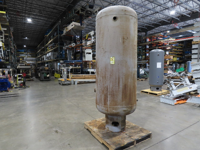 Kargard 400 Gallon Vertical Compressed Air Receiver Tank 125 PSI 36x105" 1984