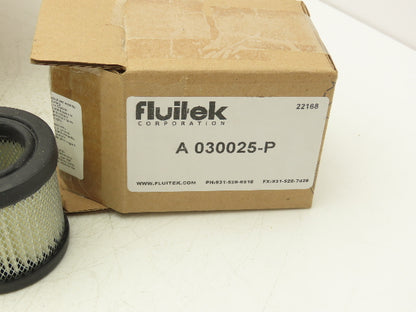 Fluitek A 030025-P Intake Air Filter 2.94" OD x 2.56" ID x 2.56" Long Lot of 12