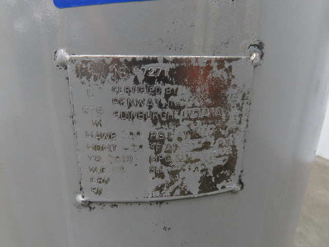 Penway Air Tank 80 Gallon Vertical Compressor Receiver 500PSI 2019