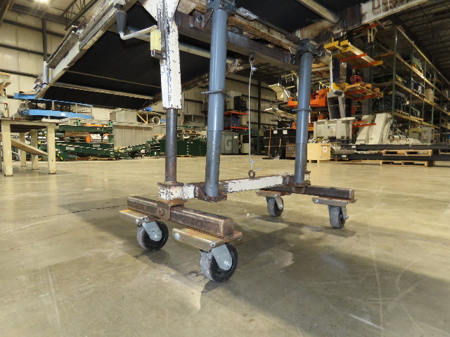 36"W x 20'L Portable Incline/Flat Conveyor 2-Way Grip Belt 460V Variable Speed