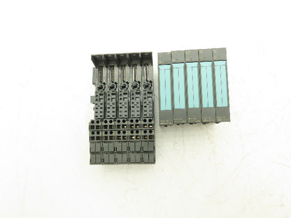 Siemens 6ES7 134-4NB01-0AB0 SIMATIC 2PT Analog Input W/Terminal 24VDC Lot Of 5