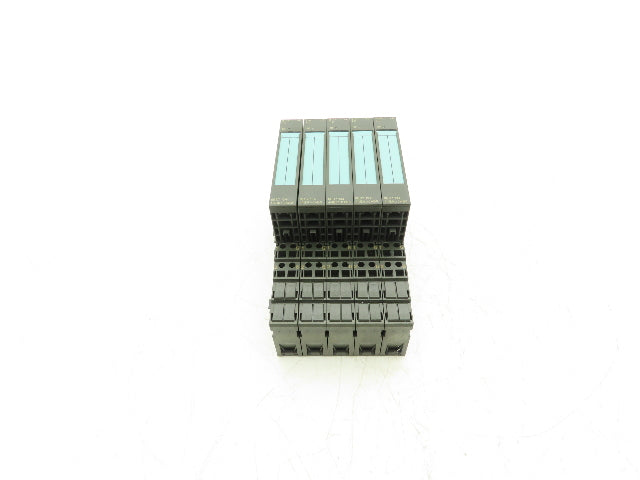 Siemens 6ES7 134-4NB01-0AB0 SIMATIC 2PT Analog Input W/Terminal 24VDC Lot Of 5