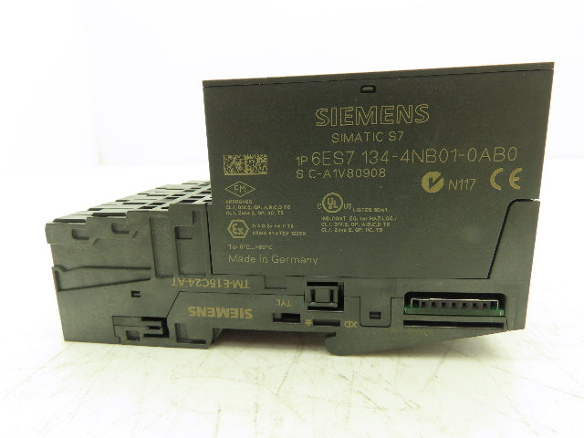 Siemens 6ES7 134-4NB01-0AB0 SIMATIC 2PT Analog Input W/Terminal 24VDC Lot Of 5