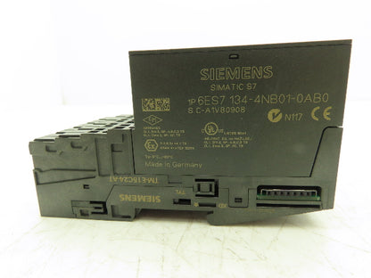 Siemens 6ES7 134-4NB01-0AB0 SIMATIC 2PT Analog Input W/Terminal 24VDC Lot Of 5