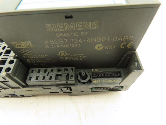 Siemens 6ES7 134-4NB01-0AB0 SIMATIC 2PT Analog Input W/Terminal 24VDC Lot Of 5