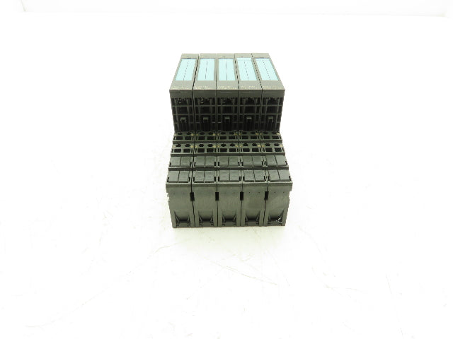 Siemens 6ES7 134-4NB01-0AB0 SIMATIC 2PT Analog Input W/Terminal 24VDC Lot Of 5