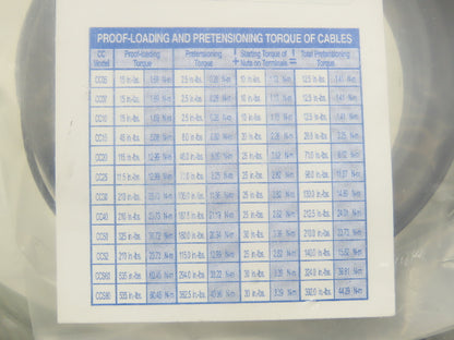 Tolomatic RKCC40 SK149.000 Pneumatic Cylinder Cable Repair Kit 2 Cables & Seals