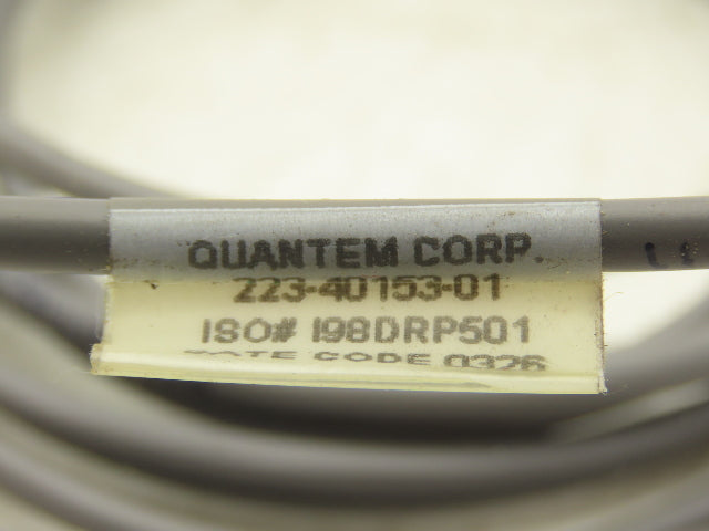 Quantem 223-40153-01 Thermal Sensor Probe 2" With 12' Cable 3 Wire 3/8" NPT