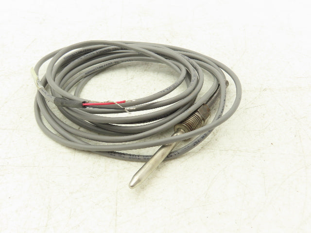 Quantem 223-40153-01 Thermal Sensor Probe 2" With 12' Cable 3 Wire 3/8" NPT