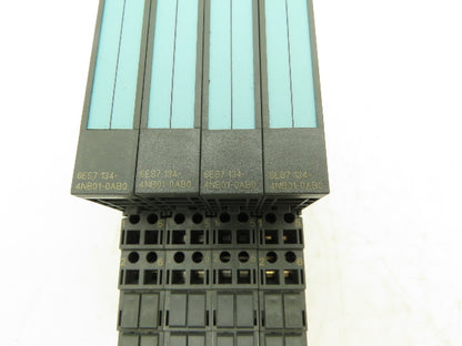 Siemens 6ES7 134-4NB01-0AB0 SIMATIC 2PT Analog Input W/Terminal 24VDC Lot Of 4