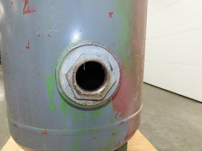 John Wood Vertical Compressed Air Receiver Tank 240 Gallon 125 PSI 30"x 92"
