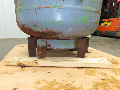 John Wood Vertical Compressed Air Receiver Tank 240 Gallon 125 PSI 30"x 92"