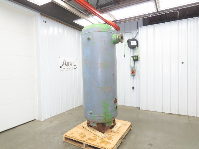 John Wood Vertical Compressed Air Receiver Tank 240 Gallon 125 PSI 30"x 92"