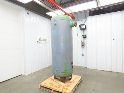 John Wood Vertical Compressed Air Receiver Tank 240 Gallon 125 PSI 30"x 92"