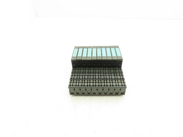 Siemens 6ES7 132-4BD02-0AA0 SIMATIC 4 Digital Outputs W/Terminal 24VDC Lot Of 10