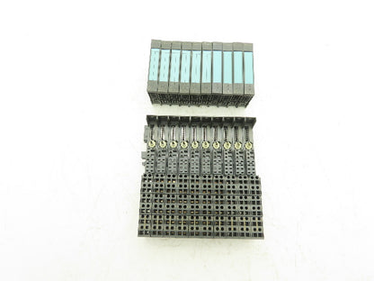 Siemens 6ES7 132-4BD02-0AA0 SIMATIC 4 Digital Outputs W/Terminal 24VDC Lot Of 10